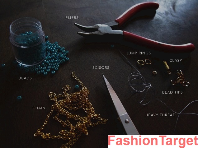 Плетеное ожерелье из бусин своими руками (handmade, бисер, из бусин, Как сделать, ожерелье, Плетеное, Своими руками, Аксессуары, Всякое)