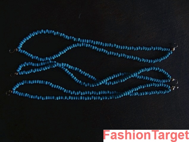 Плетеное ожерелье из бусин своими руками (handmade, бисер, из бусин, Как сделать, ожерелье, Плетеное, Своими руками, Аксессуары, Всякое)