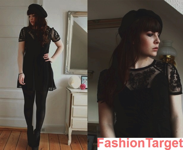 Модные черные платья (маленькое черное платье, шифоновые, кружево, Мода и стиль, Одежда)