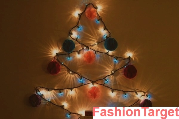 Креативные ёлки для тех у кого совсем-совсем нет места :) (creative christmas tree, Креативные ёлки, Интерьер)
