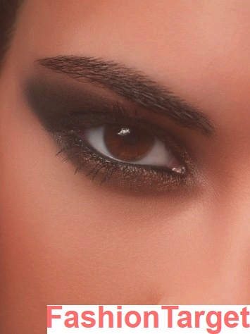 Макияж для карих глаз (make up, визаж, глаза, для карих глаз, карие, Макияж, темные, черные, vogueon.ru)