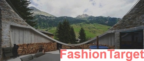 Дом в горе в Швейцарии (Архитектура, Интерьер)