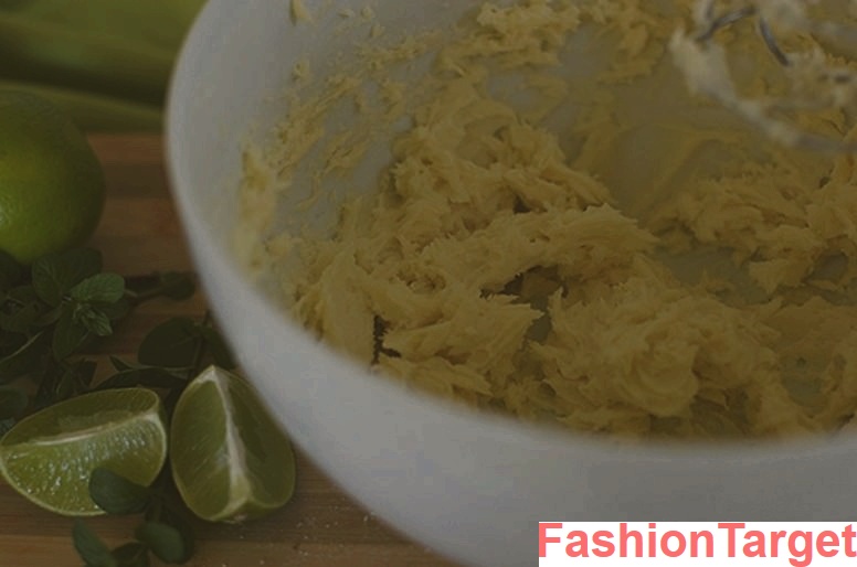 Рецепт печенья-мохито с мятой и лаймом (десерт, печенье, vogueon.ru, Готовим)