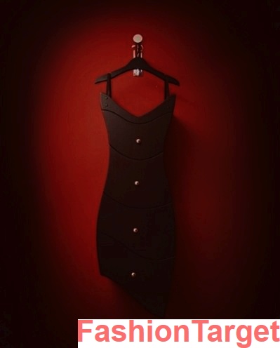 Креативный комод - маленькое черное платье от Judson Beaumont (judson beaumont, маленькое черное платье, Интерьер)