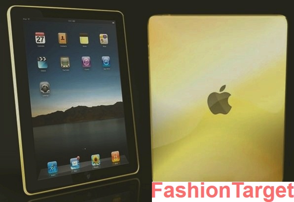 Золотой Exclusive Solid Gold iPad (apple, exclusive solid, gold ipad, Золотой, vogueon.ru, Аксессуары, Все остальное, Всякое, Мода и стиль)