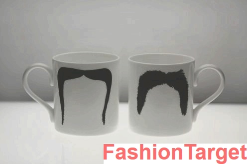 Усатые чашки Moustache Mugs от Peter Bruegge (mugs, peter bruegger, усы, чашки, Все остальное)