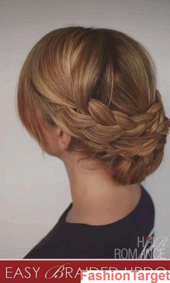 Простая и красивая прическа с косами (прическа на каждый день, Делаем прическу, Как сделать, hairstyle, vogueon.ru)