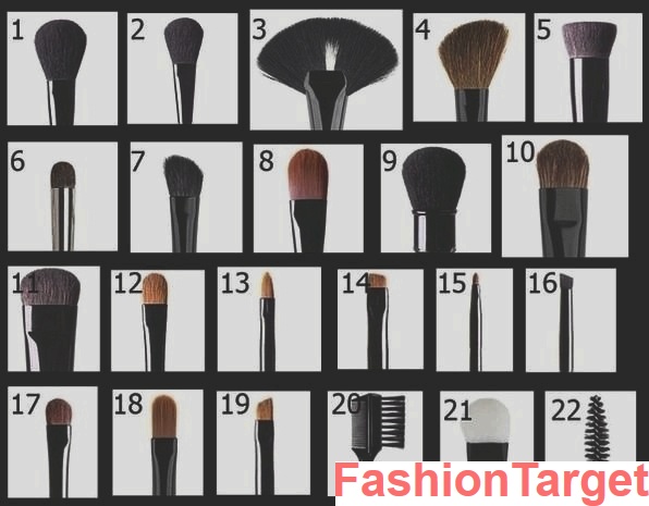 Описание кистей для макияжа (make up, makeup, makeup brushes, кисти для макияжа, Макияж, нанесение макияжа)