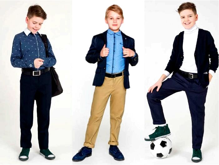Как подобрать одежду в школу для мальчиков